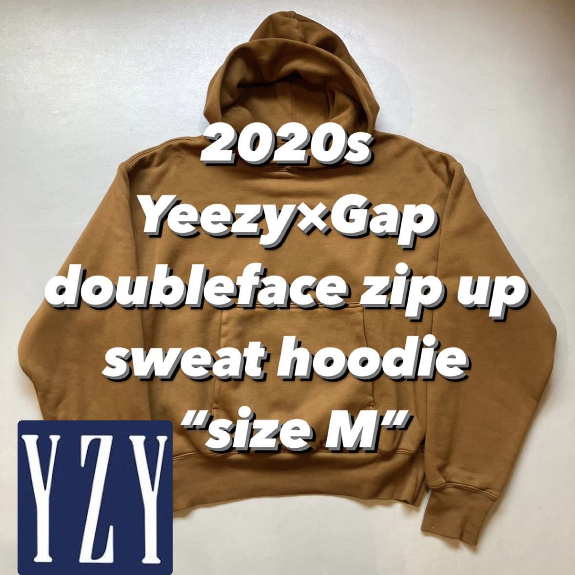 2020s Yeezy×Gap doubleface zip up sweat hoodie “size M” 2020年
