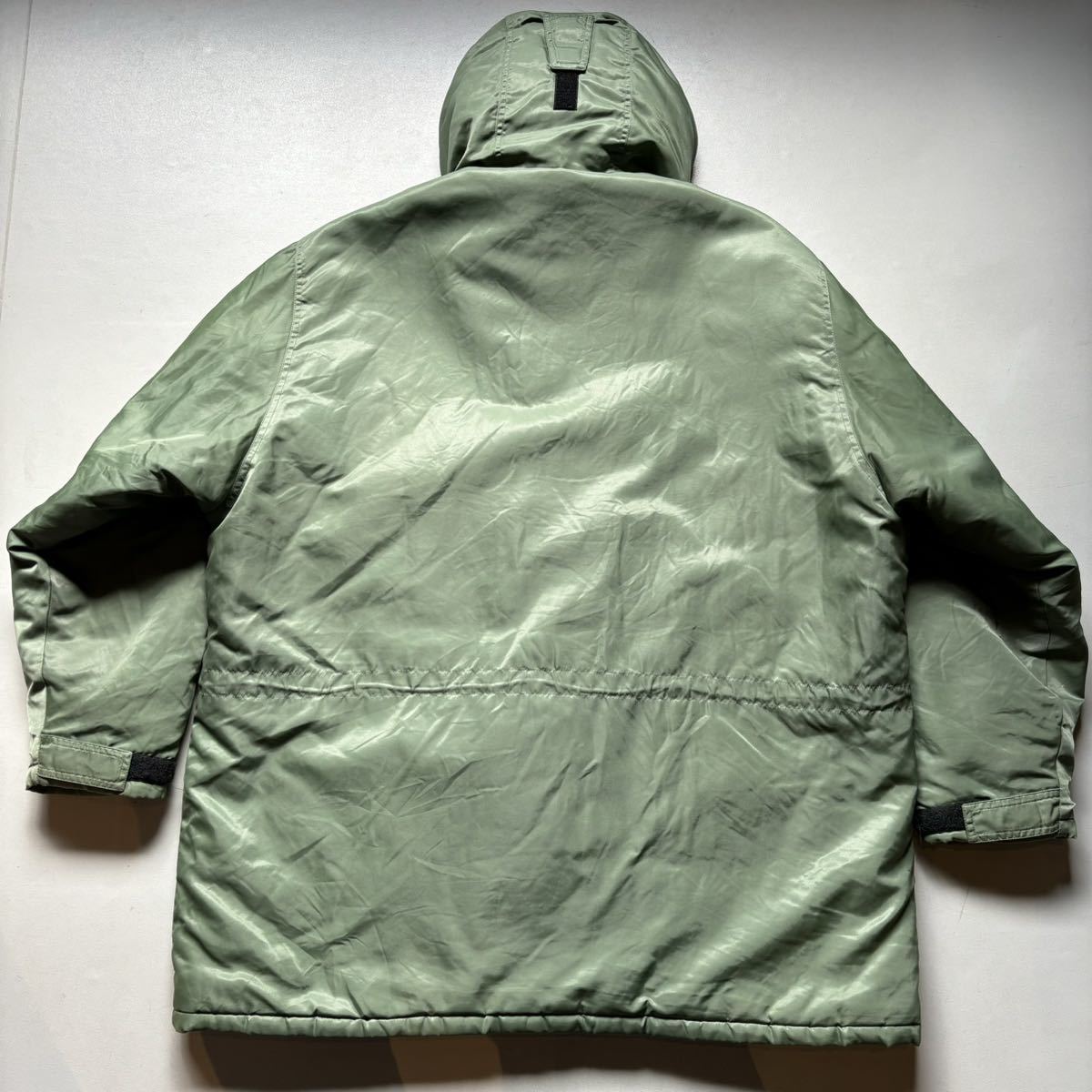 80s LLBean N-3B sampling jacket “thermore” “size XL” 80年代 エルエルビーン ナイロンジャケット アメリカ軍ミリタリーサンプリング_画像9