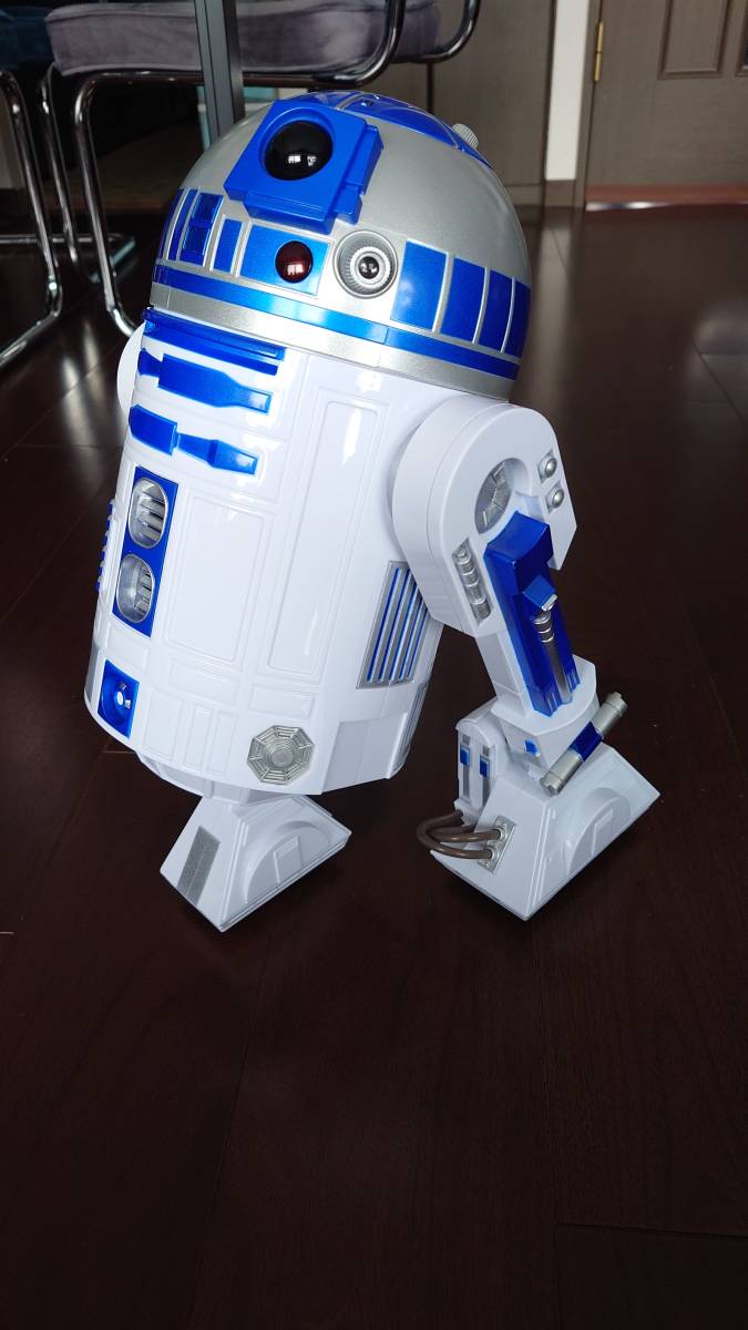 ★美品・動作品★STAR WARS 13434 Interactive Robotic Droid Robot R2-D2★スターウォーズ R2-D2 ラジコン★赤外線リモコン・取説付　_画像2
