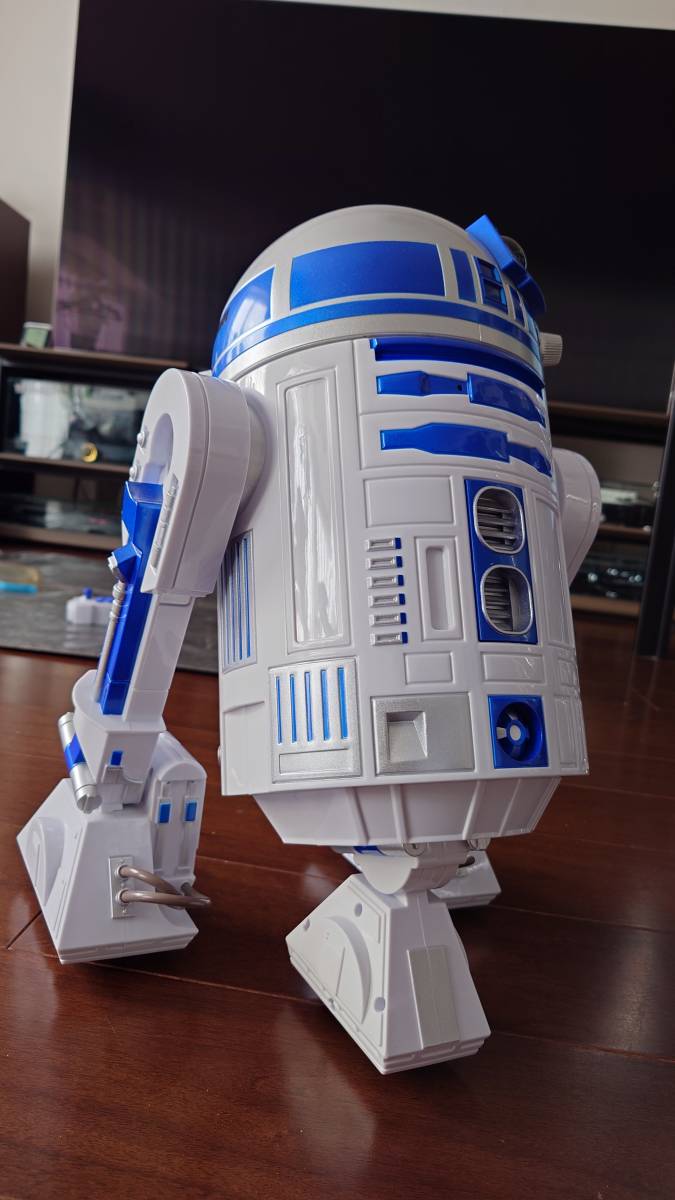 ★美品・動作品★STAR WARS 13434 Interactive Robotic Droid Robot R2-D2★スターウォーズ R2-D2 ラジコン★赤外線リモコン・取説付　_画像4