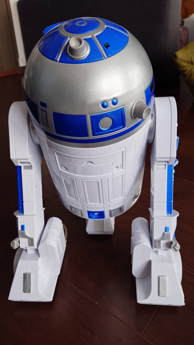 ★美品・動作品★STAR WARS 13434 Interactive Robotic Droid Robot R2-D2★スターウォーズ R2-D2 ラジコン★赤外線リモコン・取説付　_画像5