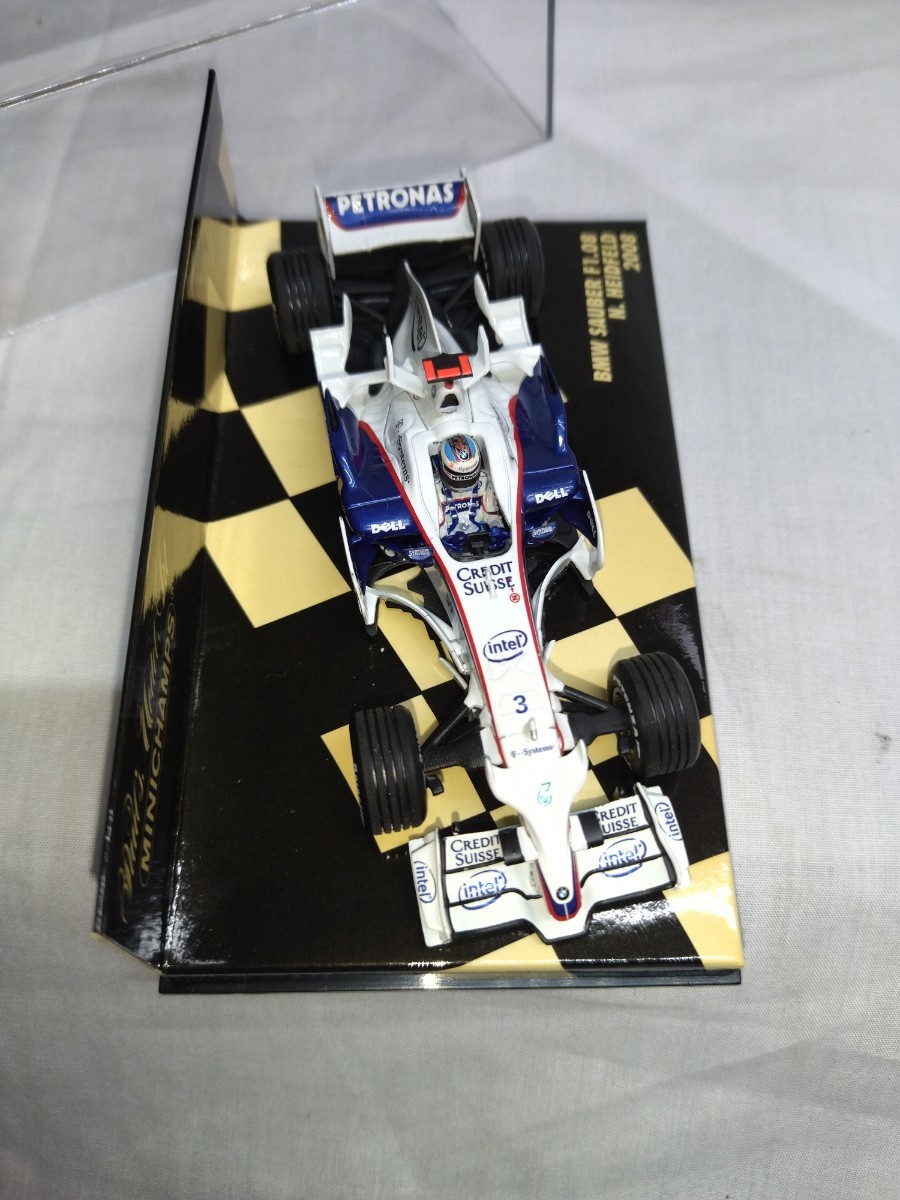 ミニチャンプス 1/43 MINICHAMPS BMW SAUBER F1.08 N. HEIDFELD 2008 MINICHAMPS PMA 400080003_画像8