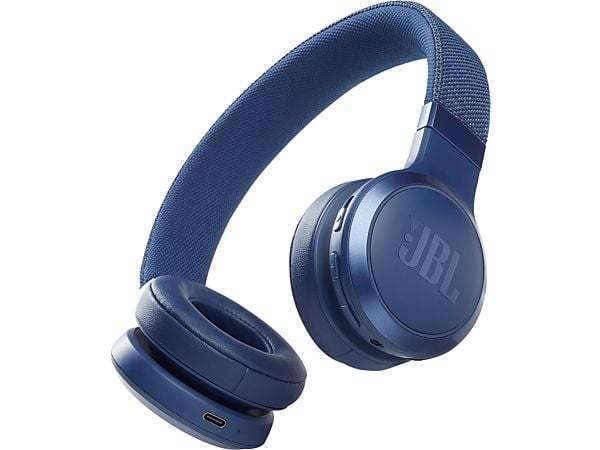 ★美品★送料580★希少カラーブルー青★JBL★by HARMAN★LIVE460NC★ワイヤレスヘッドホン★ノイズキャンセリング★最大50時間再生★