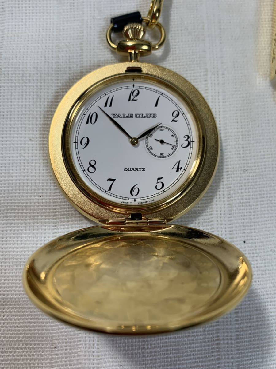  rare goods YALE univercityi.-ru university pocket watch Junk beautiful goods Gold color 