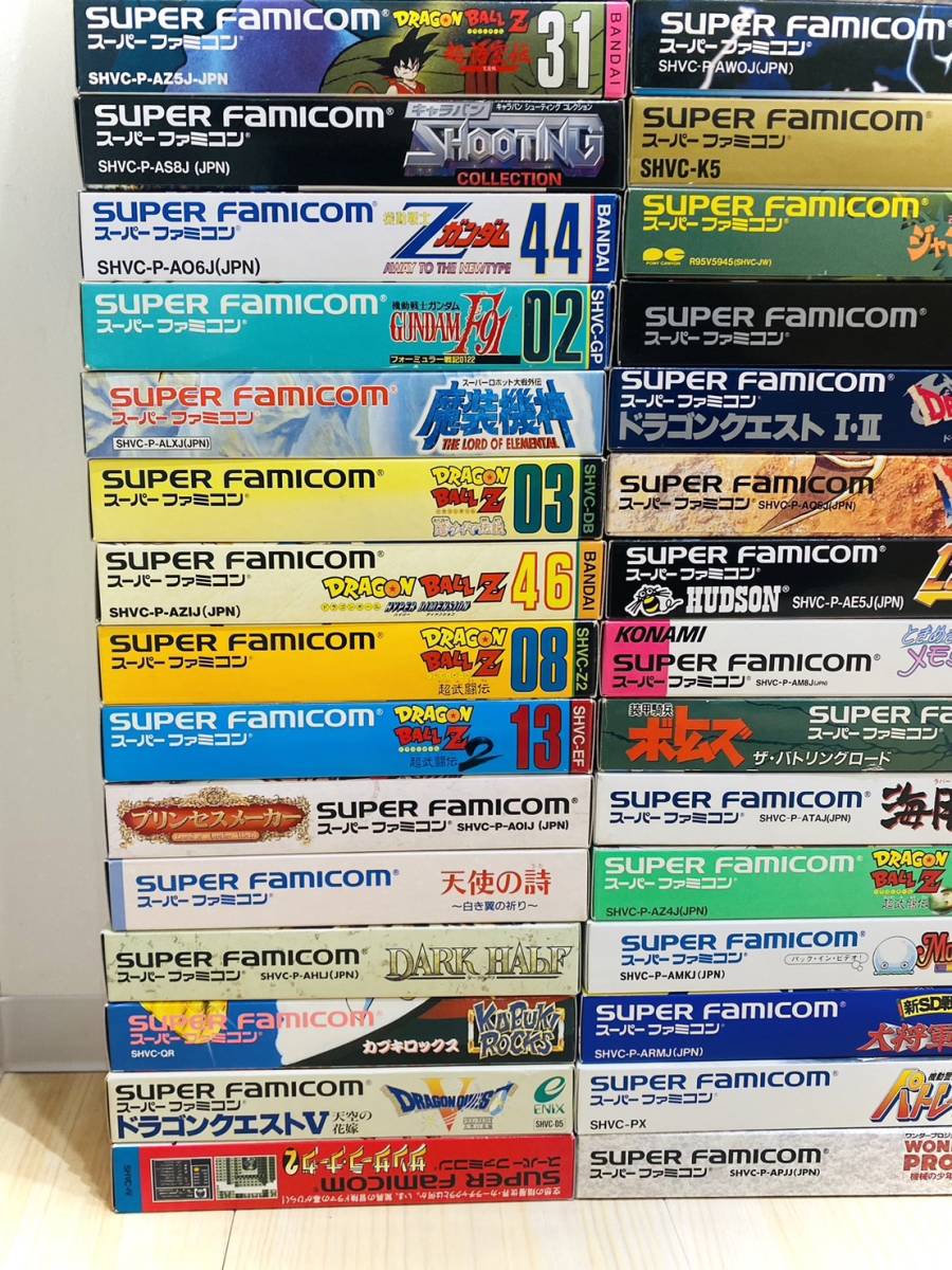 【OAK-31.1】１円～ スーパーファミコン SUPER FAMLCOM カセット KONAMI ゲームソフト ゲームおまとめ コミックアニメ まとめ売り 現状品 _画像3