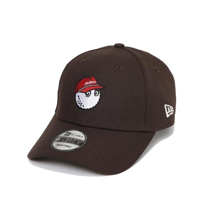 Malbon キャップ 4色 ベースボールキャップ ゴルフキャップ フリーサイズ ユニセックス 帽子 新品送料無料_ブラウン