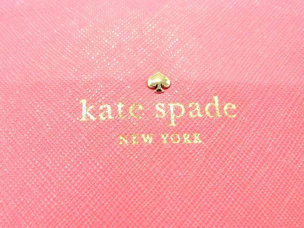 1円 ■極美品■ kate spade ケイトスペード レザー トートバッグ ショルダーバッグ 肩掛けかばん レディース ピンク系 BG6559_画像6