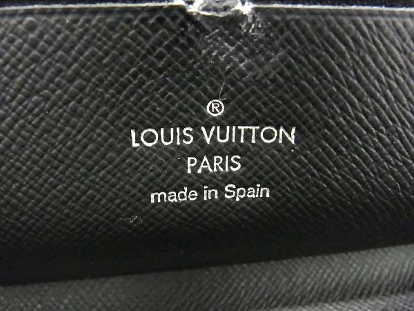 1円 LOUIS VUITTON ルイヴィトン N60111 ダミエグラフィット ジッピーオーガナイザー ラウンドファスナー 長財布 ブラック系 AT2415S1_画像5