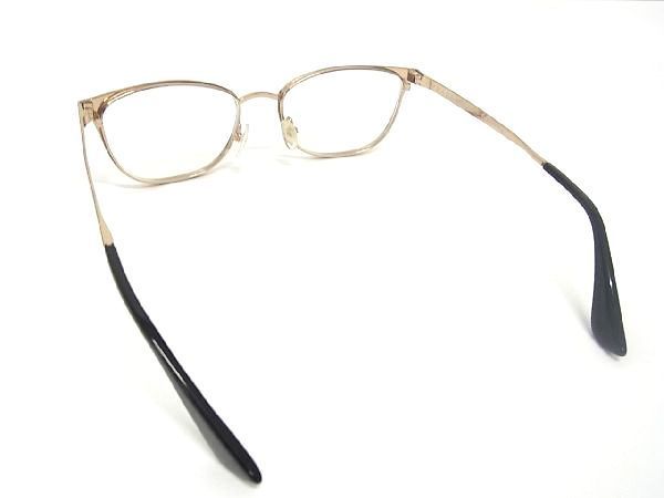 1円 ■極美品■ PRADA プラダ VPR58S-D QE3-1O1 度入り めがね メガネ 眼鏡 メンズ レディース ブラック系 AU7278_画像2