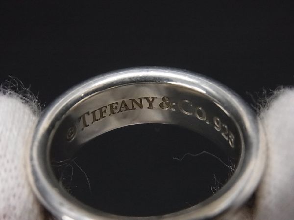 ■美品■ TIFFANY＆Co ティファニー 1837 ナロー SV925 リング 指輪 アクセサリー 約11号 レディース シルバー系 AS2911_画像4