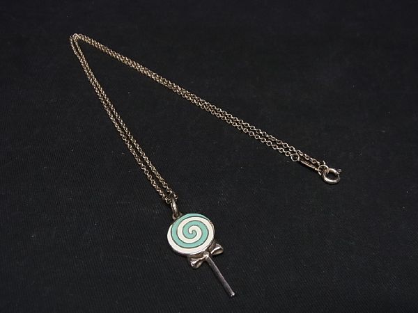 TIFFANY＆Co ティファニー SV925 キャンディ ネックレス アクセサリー レディース シルバー系 AN5045_画像1