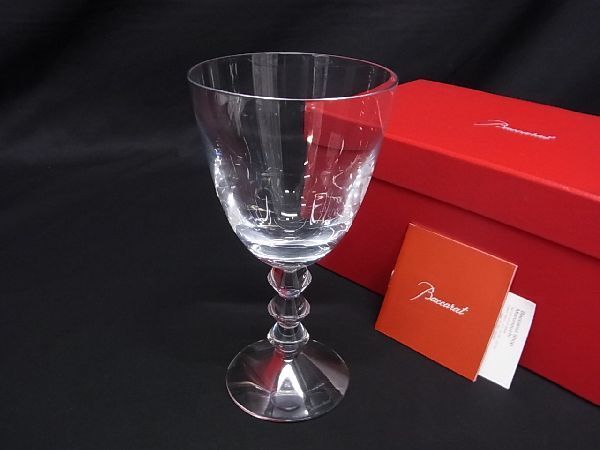 ■新品同様■ Baccarat バカラ ベガ クリスタルガラス ワイングラス サイズL 食器 テーブルウェア クリア CD0484_画像1