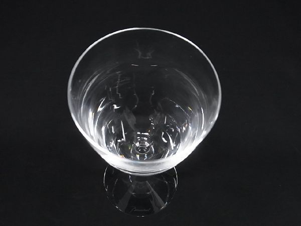 ■新品同様■ Baccarat バカラ ベガ クリスタルガラス ワイングラス サイズL 食器 テーブルウェア クリア CD0484_画像3
