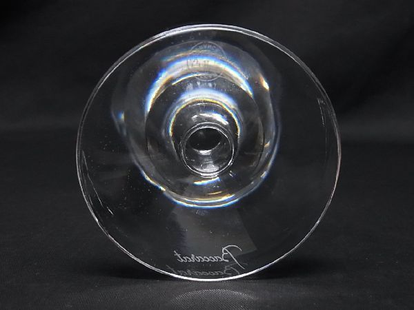 ■新品同様■ Baccarat バカラ ベガ クリスタルガラス ワイングラス サイズL 食器 テーブルウェア クリア CD0484_画像4
