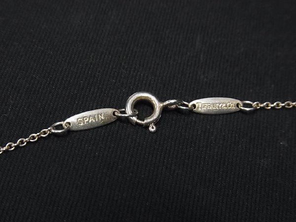 1円 TIFFANY＆Co ティファニー エターナルサークル SV925 ネックレス ペンダント アクセサリー レディース シルバー系 AQ6266_画像3