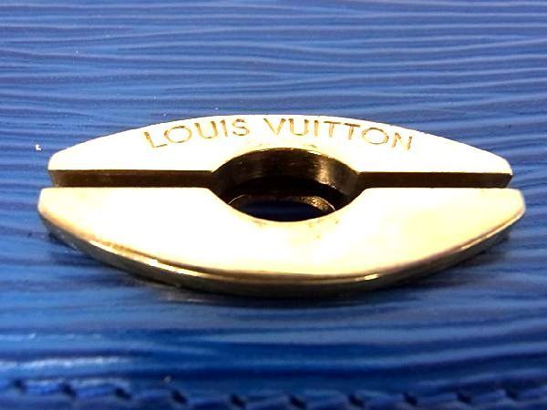 1円 ■美品■ LOUIS VUITTON ルイヴィトン M52375 エピ マルゼルブ ワンハンドル ハンドバッグ レディース トレドブルー BG4997S1_画像6