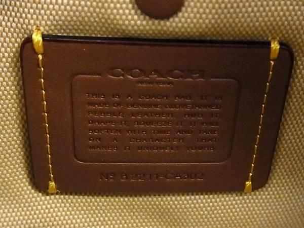 ■新品同様■ COACH コーチ CA302 ローグ25 テキスタイル ジャガード 3WAY クロスボディ ハンドバッグ ショルダー ベージュ系 AW1003_画像8