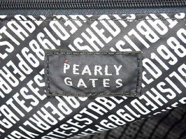 1円 ■新品同様■ PEARLY GATES パーリーゲイツ ナイロン トートバッグ ハンドバッグ レディース メンズ ブルー系 BH0718_画像6