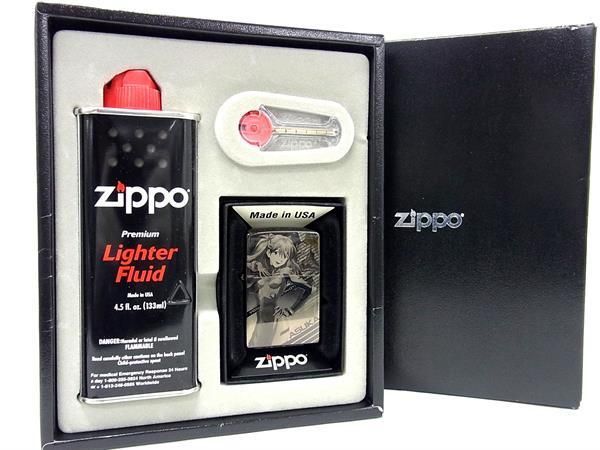■新品■未使用■ ZIPPO ジッポー エヴァンゲリオン アスカ 2011年製 高級ライター オイルライター 喫煙グッズ 喫煙具 ブラック系 AV1792_画像1