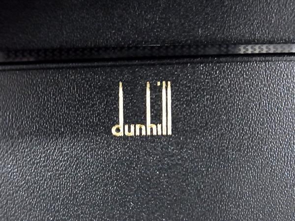 ■新品同様■ dunhill ダンヒル レザー カードケース カード入れ 名刺入れ メンズ ブラック系 CD0790_画像4