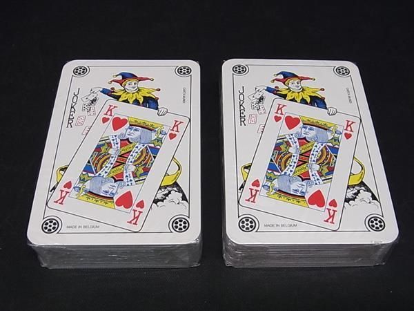 ■未開封■新品■未使用■ BURBERRY バーバリー ノバチェック トランプ カードゲーム テーブルゲーム 2個セット レッド系 BI0454_画像3