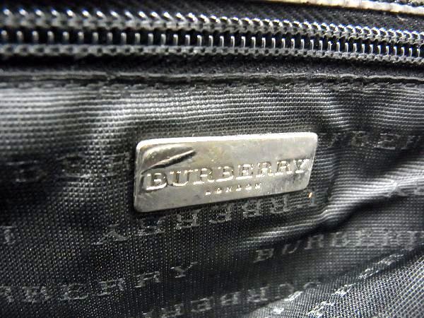 1円 ■美品■ BURBERRY バーバリー ノバチェック PVC トートバッグ ハンドバッグ レディース メンズ ベージュ系 EA1840_画像6