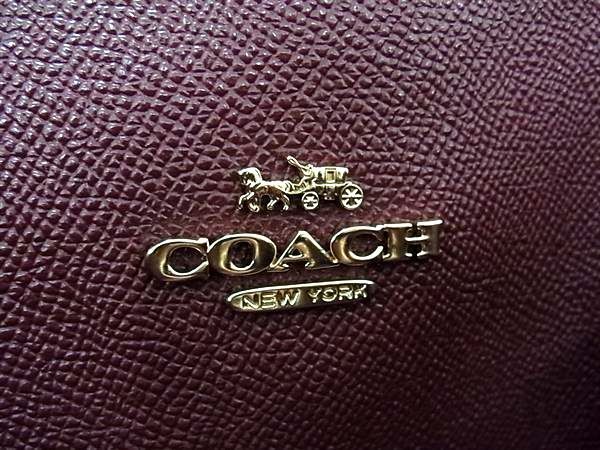 1円 ■極美品■ COACH コーチ シグネチャー リバーシブル PVC×レザー フラワー 花柄 トートバッグ ショルダー ブラウン系 AS5925_画像7