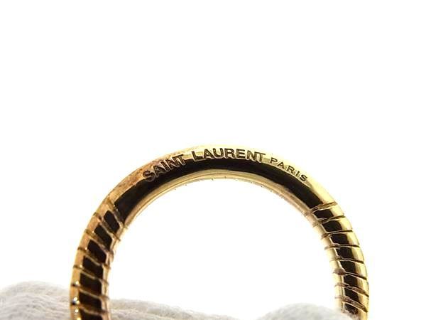 1円 ■美品■ SAINT LAURENT サンローラン SV925 リング 指輪 アクセサリー サイズ5(約9号) レディース ゴールド系 AU6798_画像4