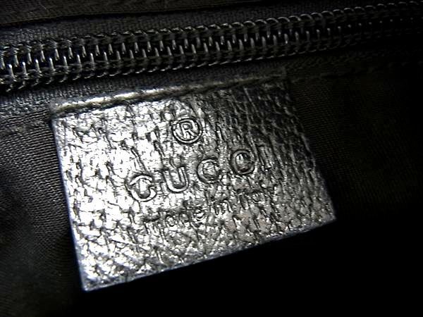 1円 ■美品■ GUCCI グッチ 189751 シェリーライン GGキャンバス クロスボディ ショルダーバッグ 斜め掛け ダークネイビー系 AV4887_画像6