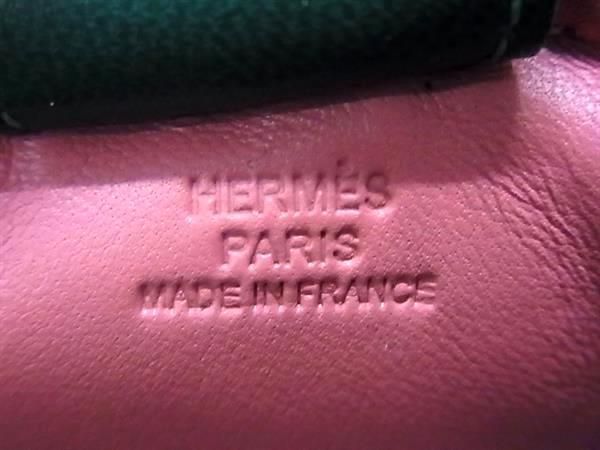 # new goods # unused # HERMES Hermes Rodeo charm Clan PM leather bag charm lady's pink series AW0853