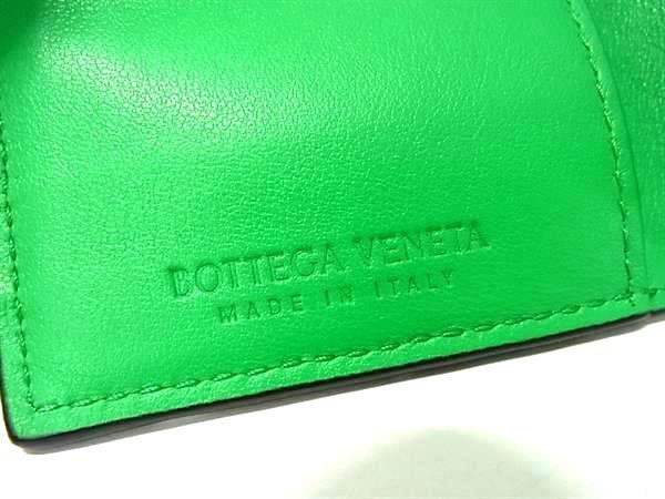 ■極美品■ BOTTEGA VENETA ボッテガヴェネタ イントレチャート レザー カードケース カード入れ メンズ レディース ブラック系 AW0869_画像4