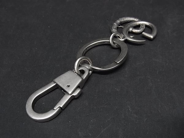 # as good as new # GUCCI Gucci GGma-monto Sune -k key holder key ring charm men's lady's silver group AT5816