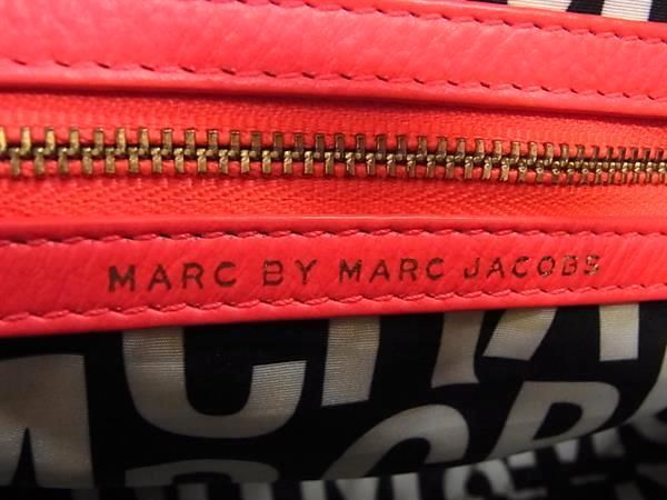 1円 MARC BY MARC JACOBS マークバイマークジェイコブス レザー 2WAY ハンドバッグ ショルダーバッグ レディース ピンク系 AS8997_画像6