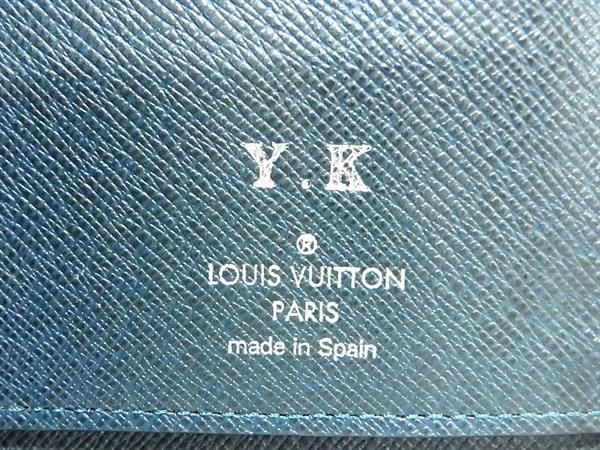 1円 LOUIS VUITTON ルイヴィトン M32837 タイガ ジッピーウォレット ヴェルティカル ラウンドファスナー 長財布 ダークグリーン系 AS8778_画像5