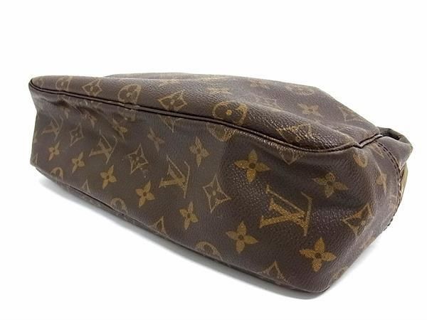 1円 LOUIS VUITTON ルイヴィトン M47522 モノグラム トゥルース トワレット28 クラッチバッグ セカンドバッグ ポーチ ブラウン系 AS7326_画像3