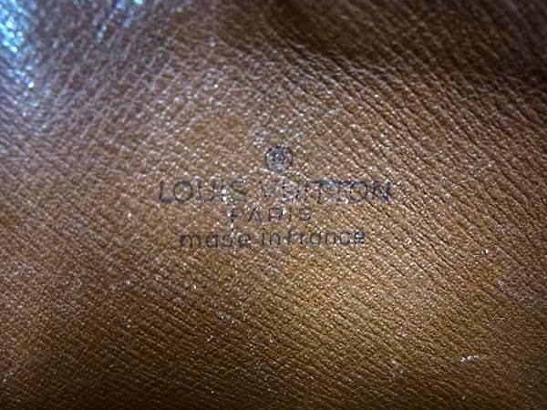 1円 LOUIS VUITTON ルイヴィトン M51828 モノグラム ポシェットマルリーバンドリエール クロスボディ ショルダーバッグ ブラウン系 BE9483_画像6