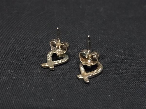 1円 TIFFANY＆Co ティファニー パロマピカソ ラビングハート SV925 ピアス アクセサリー レディース シルバー系 BE9873_画像2