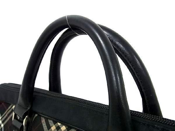 1円 BURBERRY バーバリー ノバチェック レザー 2WAY 1円 BURBERRY バーバリー ノバチェック レザー 2WAY
