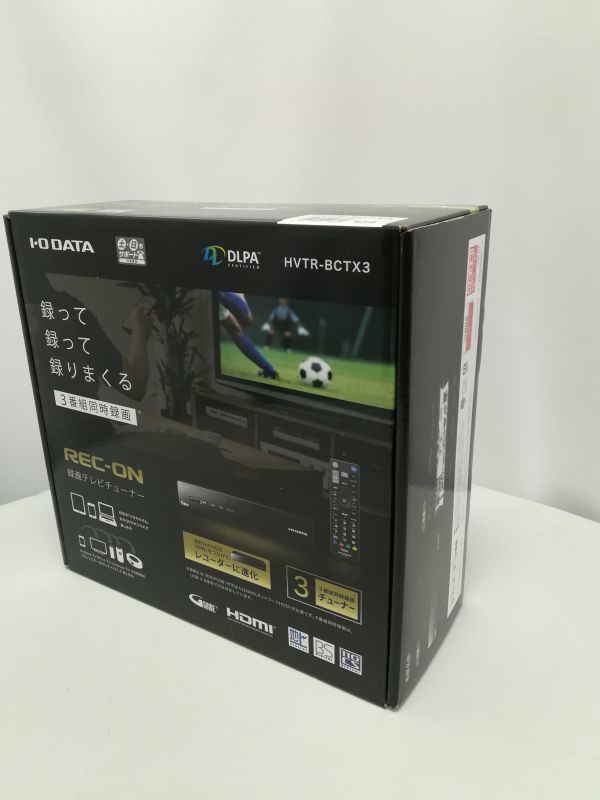 IODATA REC-ON HVTR-BCTX3 地上・BS・110度CSデジタル放送対応ネットワークテレビチューナー