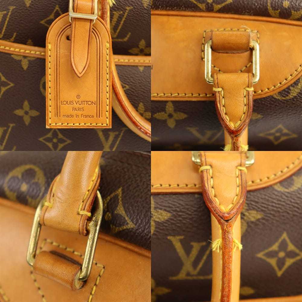 ルイヴィトン LOUIS VUITTON ハンドバッグ ドーヴィル M47270 モノグラム ライン ブラウン 中古B 275305_画像6