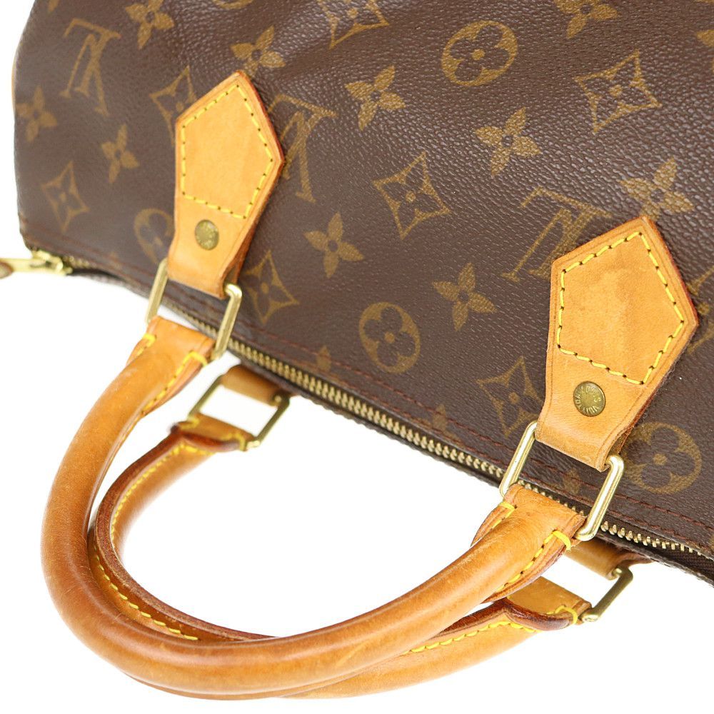 ルイヴィトン LOUIS VUITTON ボストンバッグ スピーディ30 M41526 モノグラムライン ブラウン 中古B 275427_画像6