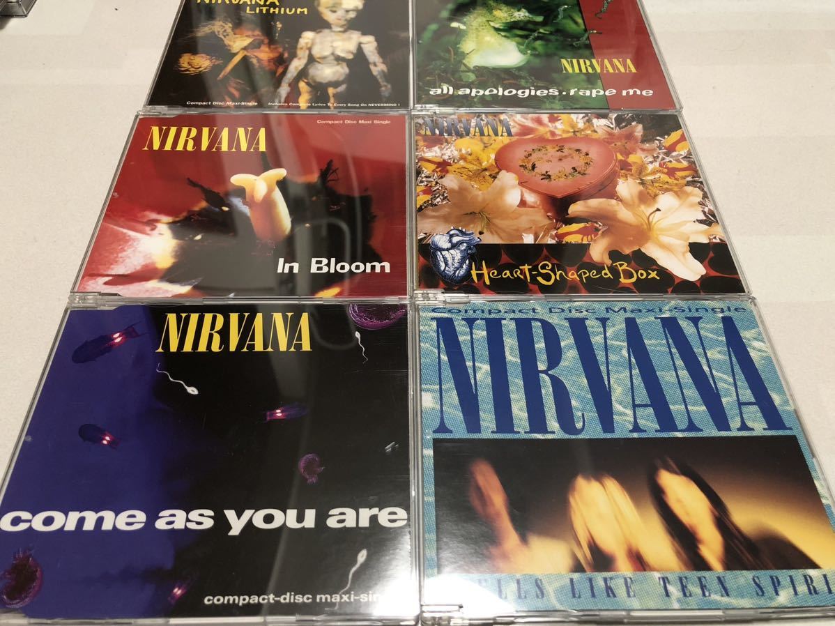 NIRVANA「SINGLES」 BOX 6CD_画像4