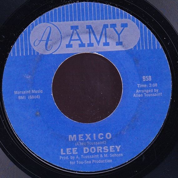 Lee Dorsey - Working In The Coal Mine / Mexico (B) SF-GB464_画像1