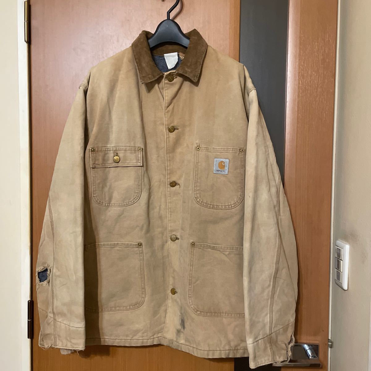 希少 90s〜00s『Carhartt』VINTAGEダック地ミシガンチョアコート 希少 90s〜00s『Carhartt』VINTAGEダック地ミシガンチョアコート