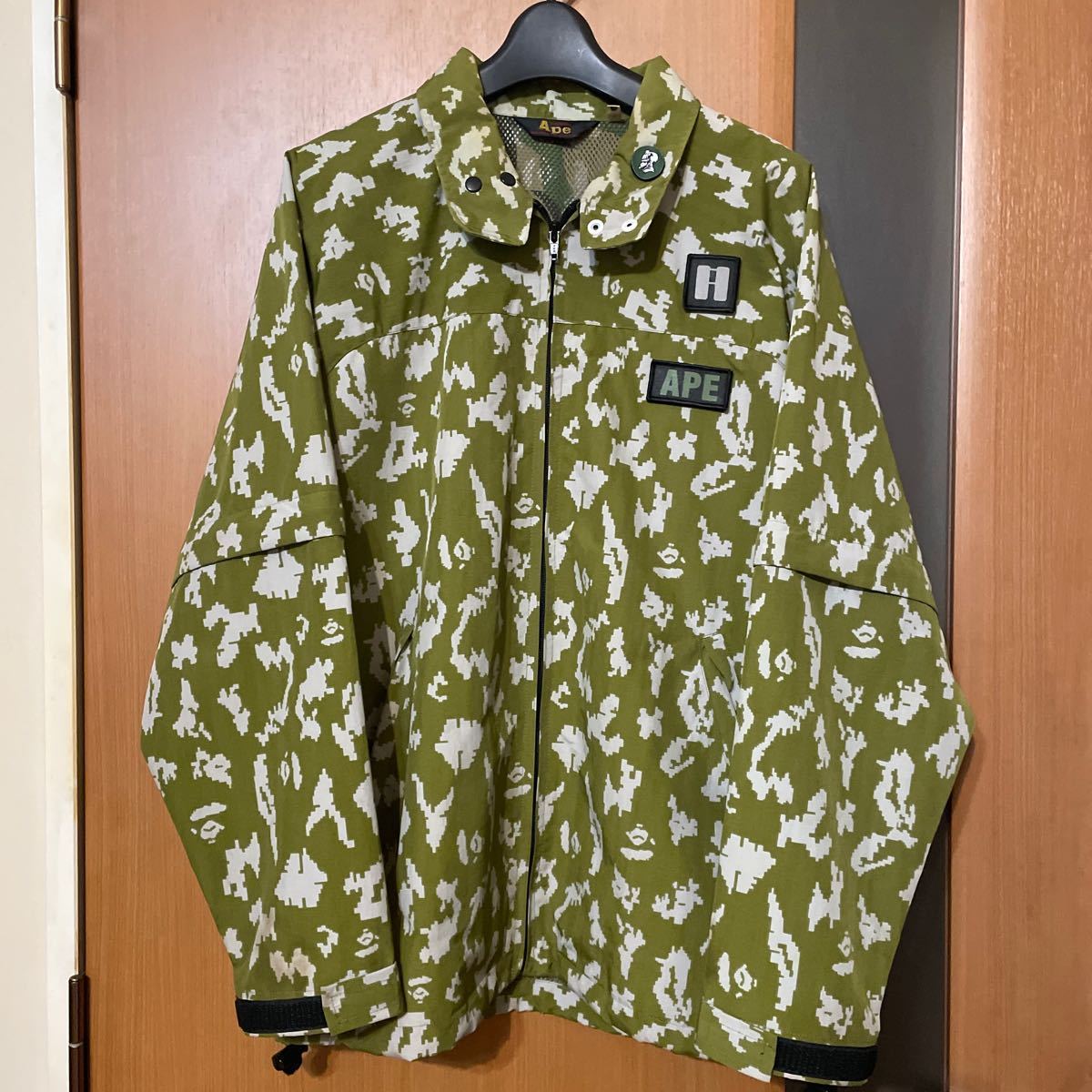 希少 アーカイブ『A BATHING APE』90sデジカモ2WAYレイン 希少 アーカイブ『A BATHING APE』90sデジカモ2WAYレイン