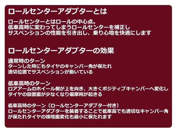 送料無料 ロールセンターアダプター 25mm 日産 旧車 フェアレディーＺ 車高 サスペンションアーム 角度_画像3