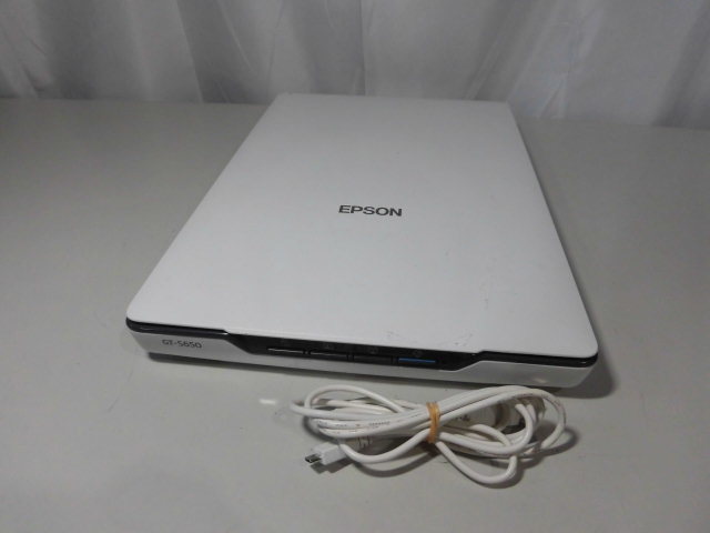 ◆◇375 EPSON A4 フラットベッドスキャナー GT-S650◇◆_画像1