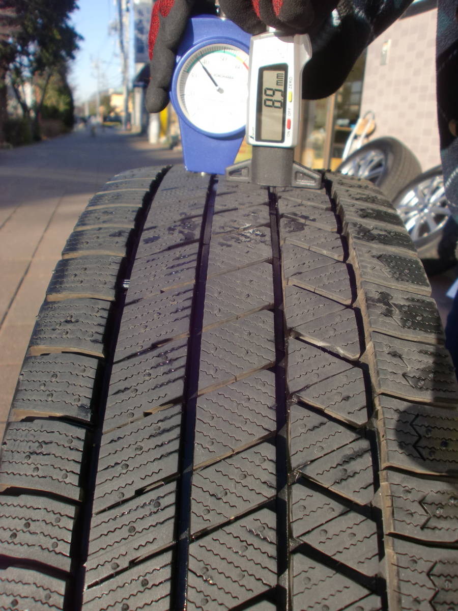 美品 21年 BS ECO FORME & 10&9.8分山 BLIZZAK VRX3 205/55R17 クラウンエスティマノアVOXYキックスステップワゴン等に 本州四国は送料無料_画像6