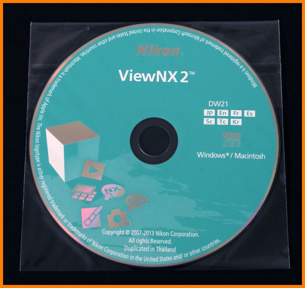 【送料無料】ソフト★ニコン ViewNX 2（DW21）_画像1