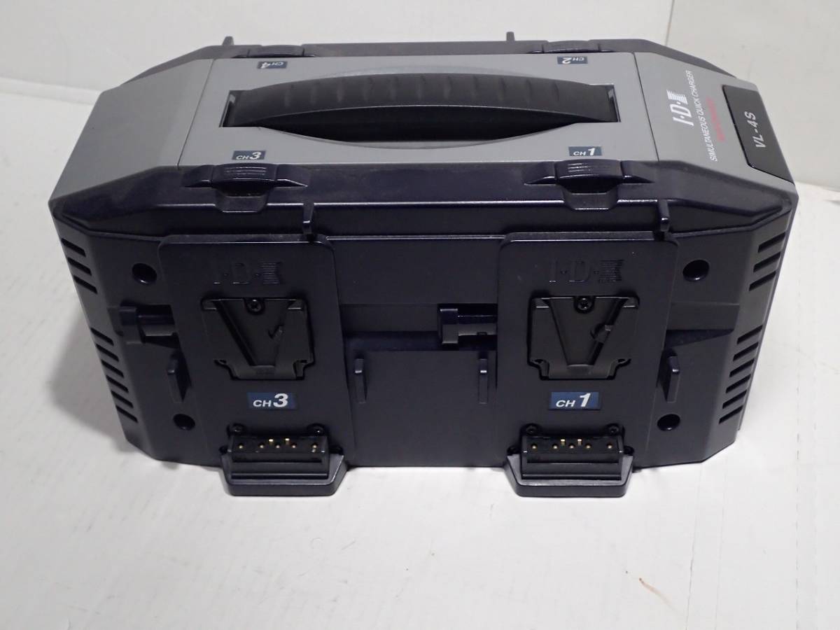 83●IDXアイディーエクス VL-4S 充電器　NEP BL-BP155HE-S バッテリー　セット _画像5